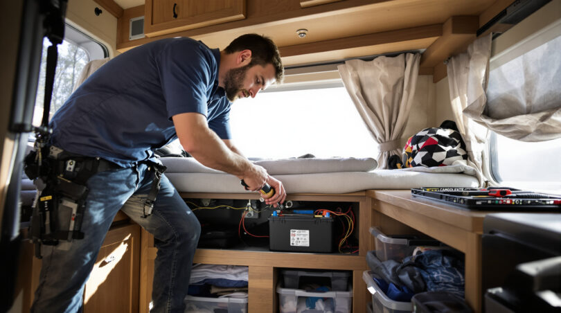 découvrez comment installer une deuxième batterie secondaire dans votre van aménagé pour une autonomie électrique optimale lors de vos voyages.