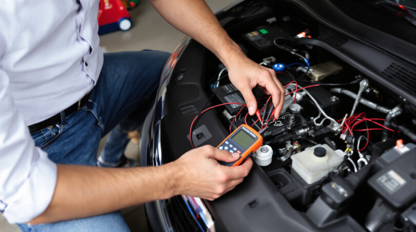 découvrez comment identifier et réparer une fuite de courant sur votre batterie voiture à l'arrêt grâce à l'utilisation d'un multimètre. guide étape par étape pour éviter la décharge spontanée.