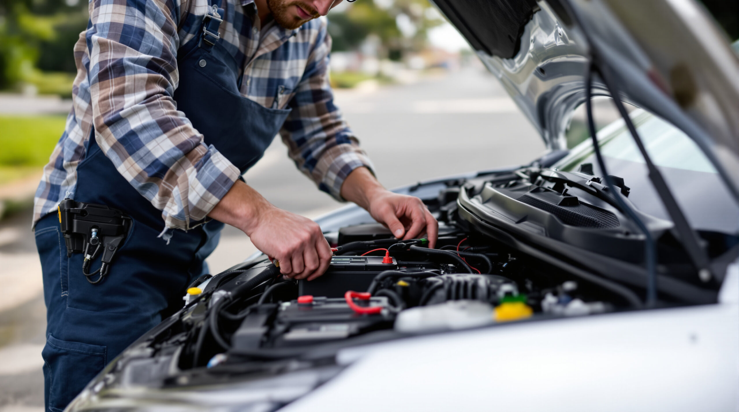 Panne de direction assistée électrique : la batterie en cause