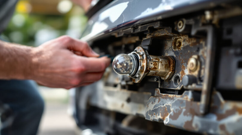 découvrez comment changer facilement l'ampoule ou le boîtier oxydé de votre éclairage de plaque d'immatriculation pour assurer une visibilité optimale et respecter la réglementation.